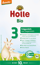 Holle baby food Lait de suite 3 à base de lait de chèvre à partir du 10ème mois, 400 g