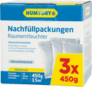 HUMYDRY Luchtontvochtiger navulverpakking 3 x 450 g, 1,35 kg