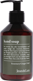 Jean&amp;Len Savon Liquide Romarin &amp; Gingembre, 250 ml