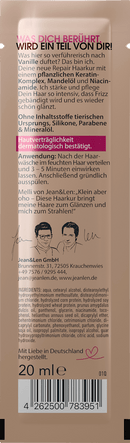 Jean&amp;Len Hair Treatment Kératine Amande, 20 ml