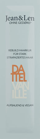 Jean&Len Haarbehandeling Repair Dadel & Vanille zakje, 20 ml