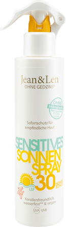 Jean&Len Zonnenspray voor de gevoelige huid SPF 30, 250 ml