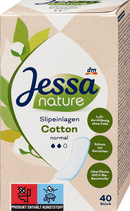 Jessa Protège-slips Coton normal naturel, 40 pièces