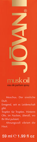 Jovan Musk Oil Eau de Parfum, 59 ml