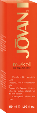 Jovan Musk Oil Eau de Parfum, 59 ml