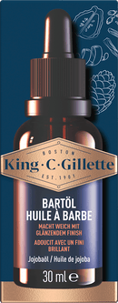 King. C. Gillette Baardolie, 30 ml