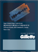 King. C. Gillette Scheermesjes, Double Edge voor scheermesjes, 10 stuks