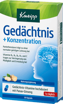Kneipp Geheugen + Concentratie-capsules, 30 stuks, 15 g