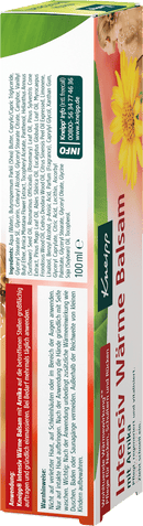 Kneipp Intensieve warmtebalsem met arnica