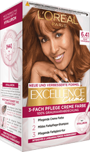 L'ORÉAL PARIS EXCELLENCE CREME Coloration cheveux châtain clair caramel 6.41, 1 pc.