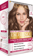L'ORÉAL PARIS EXCELLENCE CREME Coloration Cheveux Blond Foncé 6, 1 pièce