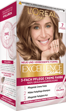 L'ORÉAL PARIS EXCELLENCE CREME Coloration blond moyen 7, 1 pièce