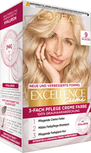 L'ORÉAL PARIS EXCELLENCE CREME Coloration Cheveux Blond Clair 9, 1 pc.