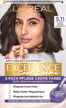 L'ORÉAL PARIS EXCELLENCE CREME Coloration Cheveux Cool Cream Châtain Clair 5.11, 1 pc.
