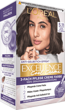 L'ORÉAL PARIS EXCELLENCE CREME Coloration Cheveux Cool Cream Châtain Clair 5.11, 1 pc.