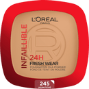 L'ORÉAL PARiS Foundationpoeder Infaillible 24H Fresh Wear 245 Golden Honey, 9 g