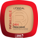 L'ORÉAL PARiS Foundationpoeder Infaillible 24H Fresh Wear 250 Radiant Sand, 9 g
