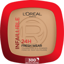 L'ORÉAL PARiS Foundationpoeder Infaillible 24H Fresh Wear 300 Amber, 9 g