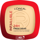 L'ORÉAL PARiS Foundationpoeder Infaillible 24H Fresh Wear 40 Cashmere, 9 g