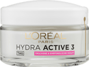 L'ORÉAL PARIS Crème de Jour Hydra Active 3 Peaux Sèches Sensibles, 50 ml