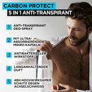 L'ORÉAL PARiS MEN EXPERT Antitranspirant deospray Carbon Protect 5-in-1, 150 ml