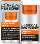 L'ORÉAL PARiS MEN EXPERT Gezichtscrème Comfort Max, hydraterende verzorging met ceramiden, 50 ml