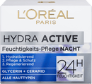 L'ORÉAL PARiS Nachtcrème Hydra Active 3, 50 ml