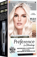 L'ORÉAL PARiS PRÉFÉRENCE Haarverlichter 9L Ultra Platinum, 1 stuk
