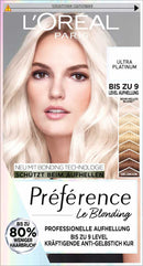 L'ORÉAL PARiS PRÉFÉRENCE Haarverlichter 9L Ultra Platinum, 1 stuk