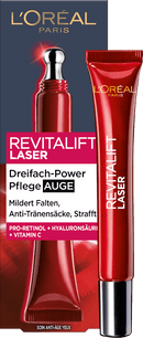 L'ORÉAL PARIS Revitalift Laser X3 crème contour des yeux anti-âge, 15 ml