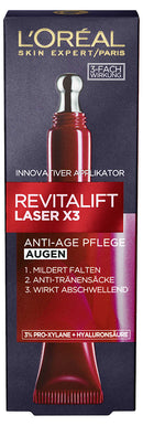 L'ORÉAL PARIS Revitalift Laser X3 crème contour des yeux anti-âge, 15 ml