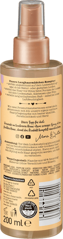 LANGHAARMÄDCHEN Krullenspray voor stevigheid en veerkracht, 200 ml