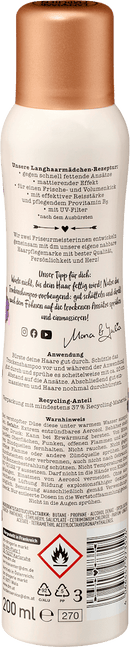 LANGHAARMÄDCHEN Droogshampoo Pure Frische, 200 ml