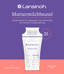 Lansinoh Moedermelkzakjes, 25 stuks