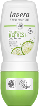 lavera NATURKOSMETIK Deo Roll-on Natural & Refresh, 50 ml