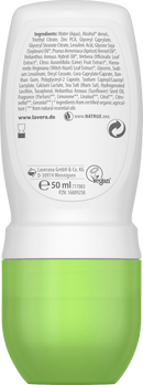 lavera NATURKOSMETIK Deo Roll-on Natural & Refresh, 50 ml