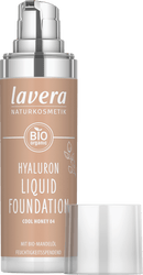 lavera NATURKOSMETIK Foundation Hyaluron Liquid 04 Cool Honey, 30 ml