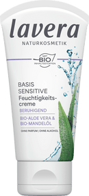 Lavera Basis Sensitive Crème Visage Apaisante, 50 ml