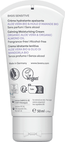 Lavera Basis Sensitive Crème Visage Apaisante, 50 ml