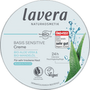 lavera NATURKOSMETIK Gezichtscrème Basis Sensitive in blik, 150 ml