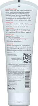 Lait Démaquillant Basic Sensitive de lavera, 125 ml