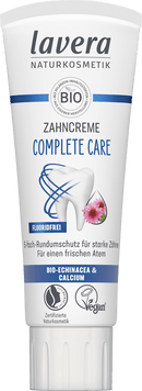 lavera NATURKOSMETIK Tandpasta Complete Care zonder fluoride, 75 ml