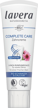 Lavera Dentifrice soin complet à l'échinacée &amp; calcium bio, sans fluor, 75 ml