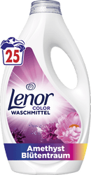 Lenor Vloeibaar wasmiddel voor gekleurde was Amethyst Bloemendroom, 25 Wl