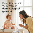 Lillydoo Lingettes humides avec 99 % d'eau, 60 pcs.