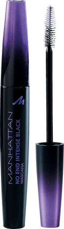 MANHATTAN Cosmetics Mascara No End Intense Black 1010Z Deep Black, 8 ml