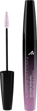 MANHATTAN Cosmetics Mascara No End Noir 1010N, 8 ml