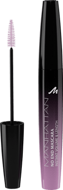 MANHATTAN Cosmetics Mascara No End Noir 1010N, 8 ml