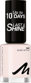 MANHATTAN Cosmetics Nagellak Last & Shine 060 Bare Affair, 8 ml