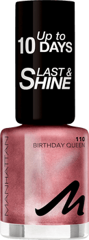 MANHATTAN Cosmetics Nagellak Last & Shine 110 Birthday Queen, 8 ml